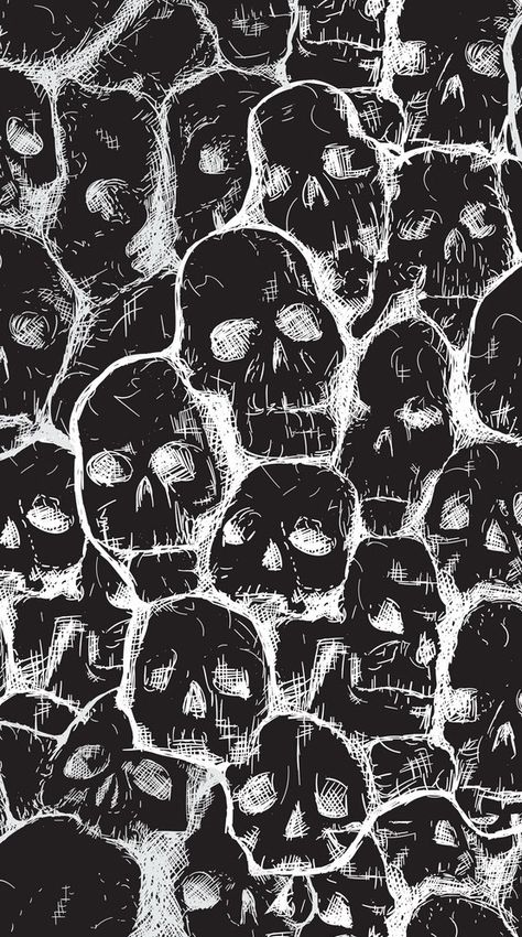 Skulls Background, Nuclear Art, Horror Pattern, Pattern Design Drawing, Cool Nike Wallpapers, Hype Wallpaper, Fairy Wallpaper, Goth Wallpaper, Guitar Pics