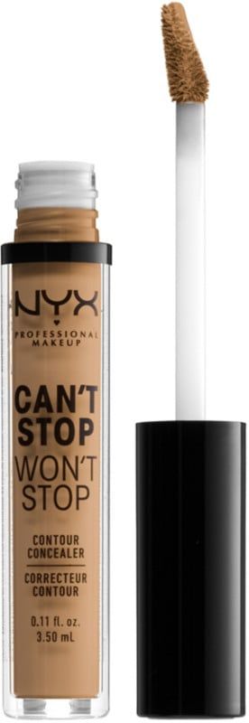 NYX Professional Makeup Can't Stop Won't Stop Concealer Cant Stop Wont Stop Concealer, Cant Stop Wont Stop, Nyx Concealer, Contour Concealer, Best Concealer, Full Coverage Concealer, Blending Sponge, Liquid Concealer, Can't Stop Won't Stop