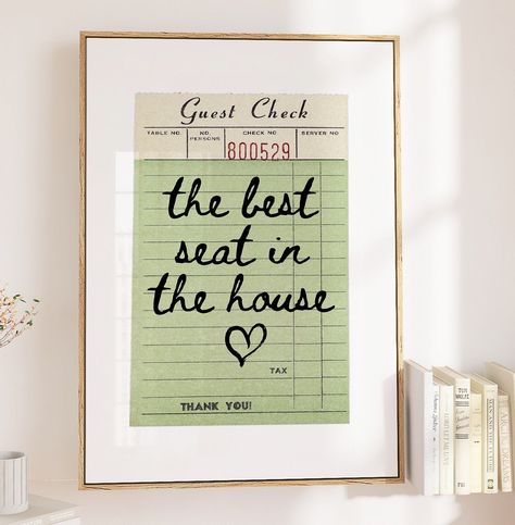 Bathroom Art Print Poster Guest Check The Best Seat In The House Print Green Bathroom Wall Art Trendy Printable Aesthetic Wall Art Poster Bathroom Posters Aesthetic, Green Bathroom Prints, Restroom Quotes Wall Art, Guest Check Wall Print, Bathroom Posters Pink, Bathroom Wall Art Printables, Bathroom Printables, Bathroom Posters, Green Bathroom