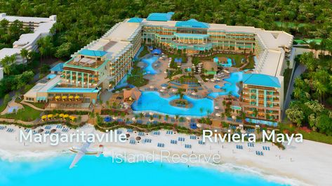 🌊 Escape to Margaritaville Island Reserve Riviera Maya! 🍹 Indulge in unlimited cocktails, beachfront luxury, and endless activities at this new adults-only resort. Perfect for a dreamy destination wedding! 💍🎉 Girlfriends Getaway, Moon Palace, Cancun Resorts, Riviera Maya Weddings, Riviera Cancun, Puerto Morelos, All Inclusive Vacations, Relaxing Vacations, Inclusive Resorts