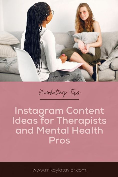 Want to stand out on social media as a therapist? Discover a wealth of Instagram content ideas tailored specifically for mental health professionals that will help your business shine. From inspiring quotes to informative infographics, this guide will help you create visually appealing and engaging posts that resonate with your target audience. Leverage the power of Instagram to expand your reach and connect with potential clients. Mental Therapist, Social Media Psychology, Therapy Website Design, Therapist Marketing, Instagram Content Ideas, Types Of Mental Health, Mental Health Blogs, Engaging Posts, First Instagram Post