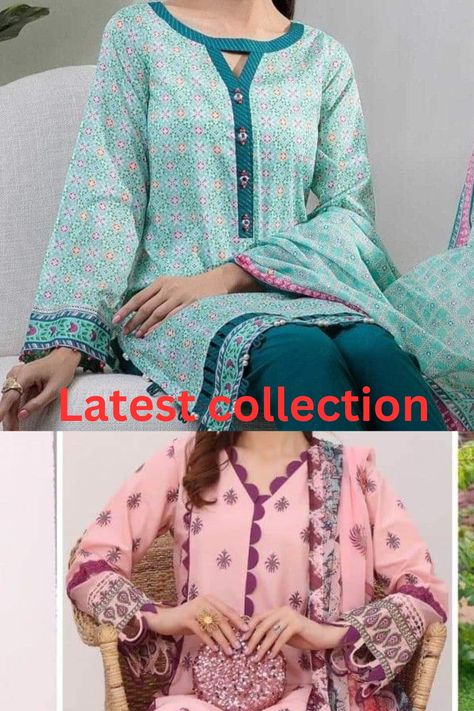 Latest collection of neck designs for suits 2024-2025 Neck Patterns For Dresses, Kurti Neck Patterns, Lace Neck Design Kurti, Collar Neck Kurti Design, Stylish Neck Designs For Kurtis, Designs For Suits Neck, Dresses Neck Designs, Neck Kurti Design, Latest Neck Designs For Suits