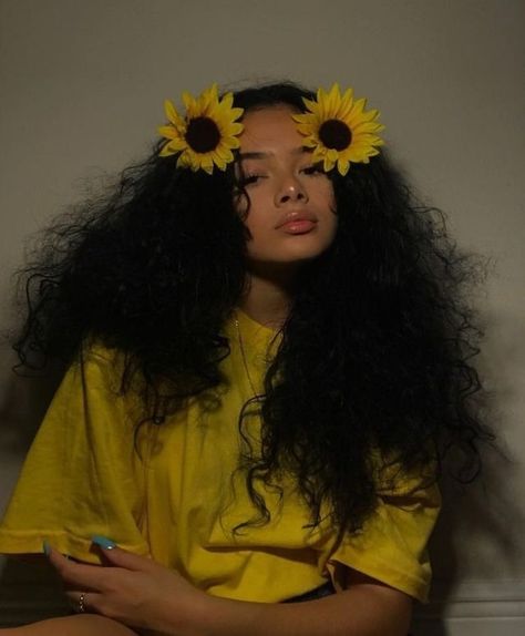 H a i R Her Hair, A Woman, Yellow, Wall, Hair, Black