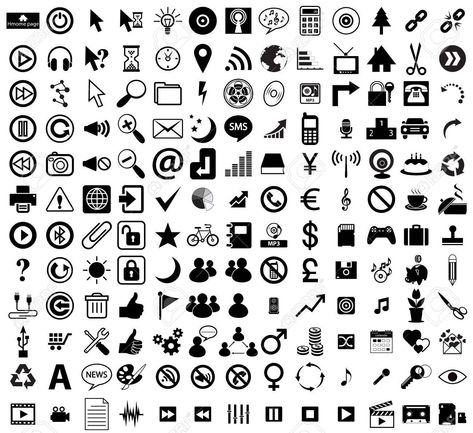 Computer Symbols Icons, Computer Symbols, Internet Icon, Icon Set, Word Search Puzzle, Laptop, Computer, Internet, Social Media