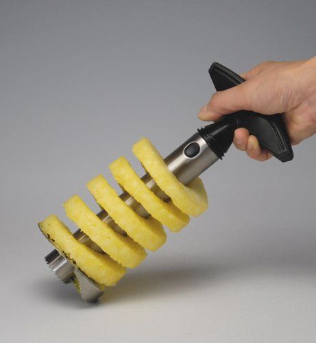 Pineapple corer- Amazon.com Pineapple Slicer, Pineapple Corer, Ham Dinner, Beef Skewers, Cooking Stuff, Skewer Recipes, Kitchen Buffet, How To Cook Ham, Spicy Beef