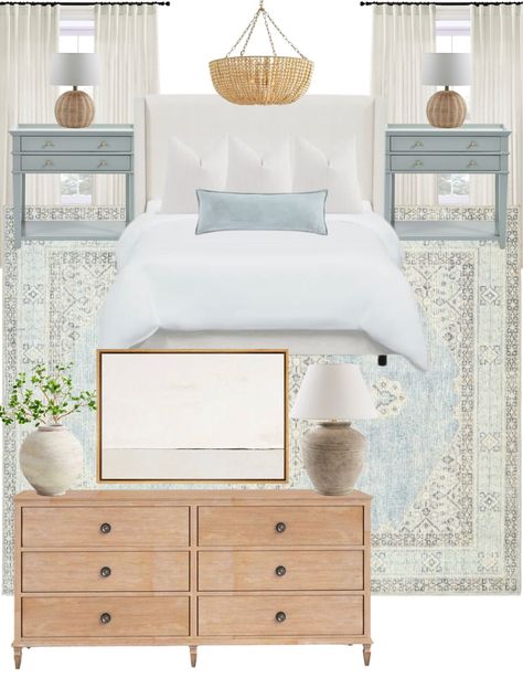 Becki Owens x Surya Lila Oriental … curated on LTK Transitional Bedroom Design, Costal Bedroom, Modern Coastal Bedroom, Airy Bedroom, Coastal Bedroom Decorating, Transitional Bedroom, White Bedroom Furniture, Coastal Bedrooms, Coastal Bedroom