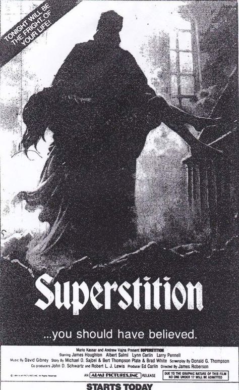 Superstitions Aesthetic, Superstition Aesthetic, Superstitions Art, Horror Newspaper, Wicca Aesthetic, American Horror Movie, Cd Project, Interactive Fiction, Movie Ads