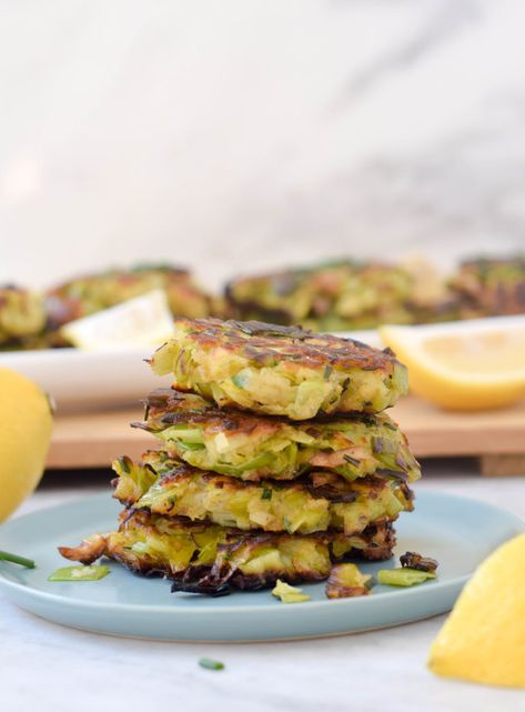 Leek Patties for Rosh Hashanah - West of the Loop Leek Fritters, Luscious Recipes, Matzo Meal, Creative Cooking, Happy Cooking, Food Swap, Rosh Hashana, Passover Recipes, Chicago Food