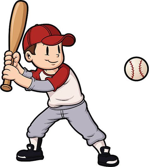 Baseball Bat Drawing, Free Cartoon Images, Kids Playing Baseball, Baseball Drawing, Baseball Activities, Baseball Drawings, Baseball Bedroom, Baseball Clipart, Baseball Art