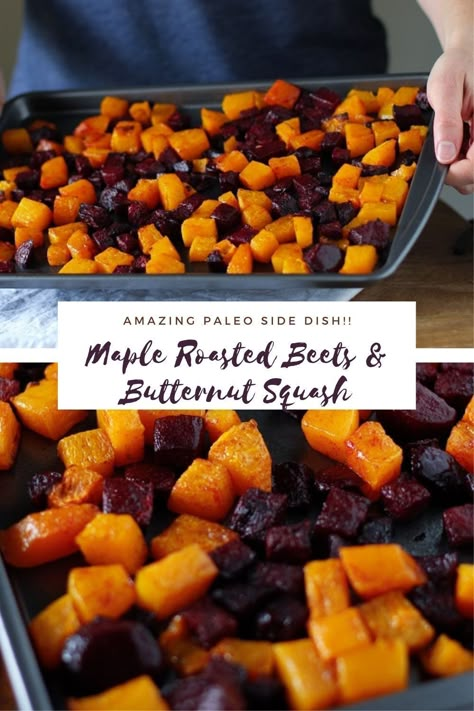 Beet Recipes, Vegan Side Dishes, Roasted Beets, Roasted Butternut, Roasted Butternut Squash, Squash Recipes, Healthy Side Dishes, Side Recipes, Veggie Dishes