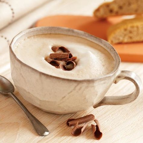 Hazelnut Cappuccino, Cappuccino Recipe, Chocolate Sundae, Folgers Coffee, Mix Drinks, Tea Station, Warm Drinks, Cappuccino Coffee, Coffee Obsession