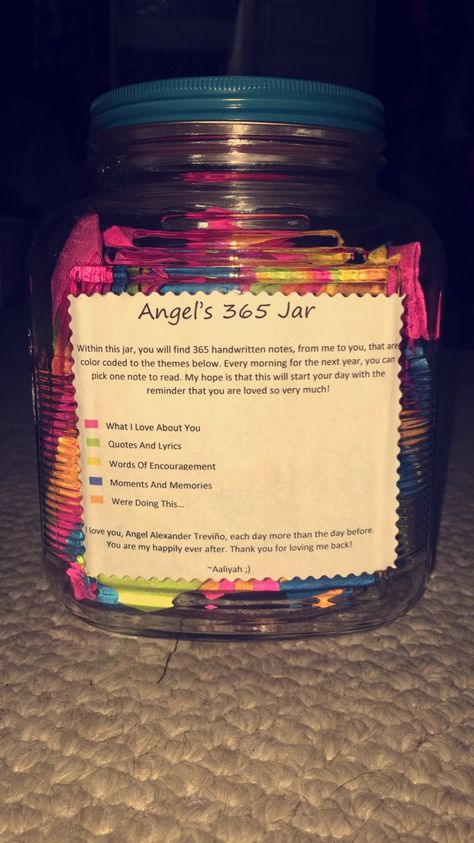 Heartfelt Gifts For Best Friends, 365 Reasons Why I Love You Jar, 365 Notes In A Jar Messages, Friend Tips, 365 Note Jar, Bae Gift, Note Jar, Message Jar, 365 Jar