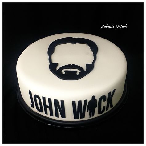 John Wick Cake John Wick Cake Ideas, John Wick Birthday Cake, John Wick Birthday Party, Wonder Woman Cake, 21st Birthday, Birthday Cakes, John Wick, Cake Ideas, Birthday Ideas