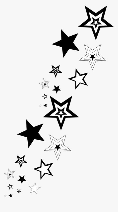 Stars Tattoo Designs, Background Tattoo, Stars Tattoo, Y2k Photos, Yoda Wallpaper, Tattoo Background, Star Clipart, Star Tattoo Designs, Future Wallpaper