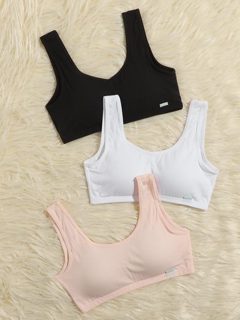 Multicolor Simple   Cotton Plain Sets  High Stretch  Women Intimates Korea Lifestyle, Wag Dr, Calvin Klein Outfits, Stylish Outfits Casual, Tricycle Bike, Women Bras, Fashion Terms, Clueless Outfits, Fashion Top Outfits