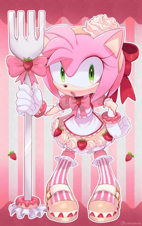 bec 💫 (@lunaerim) on X Amy Rose Fanart, Amy Rose Hedgehog, Sonic Fanart, Sonic Oc, Amy The Hedgehog, Sonic Characters, Sonic And Amy, Blue Hedgehog, Sonic Adventure