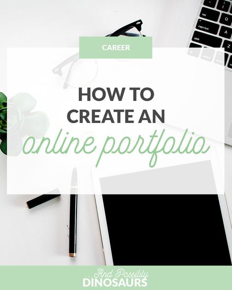 An online portfolio is often a requirement during job interviews in creative fields. But unless you're a web designer, you might not know how to build one! Here's exactly what you need to do to create an online portfolio so you can get your work in the hands of future employers! How To Make Portfolio, Educational Diagnostician, Online Portfolio Design, Digital Marketing Logo, Portfolio Designs, Copywriting Portfolio, Infographic Layout, Creating A Portfolio, Clothing Business