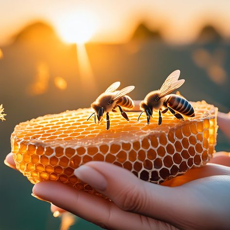 Bees are the only insects that produce food eaten by humans – honey! It's a sweet reminder of the important role bees play in our environment. Happy World Environment Day! 🐝🐝🍯🥞🧇🐝 Happy World Environment Day, Bee Hives, Environment Day, World Environment Day, Honey Bunny, Our Environment, Honey Bees, Bee Happy, The Bee