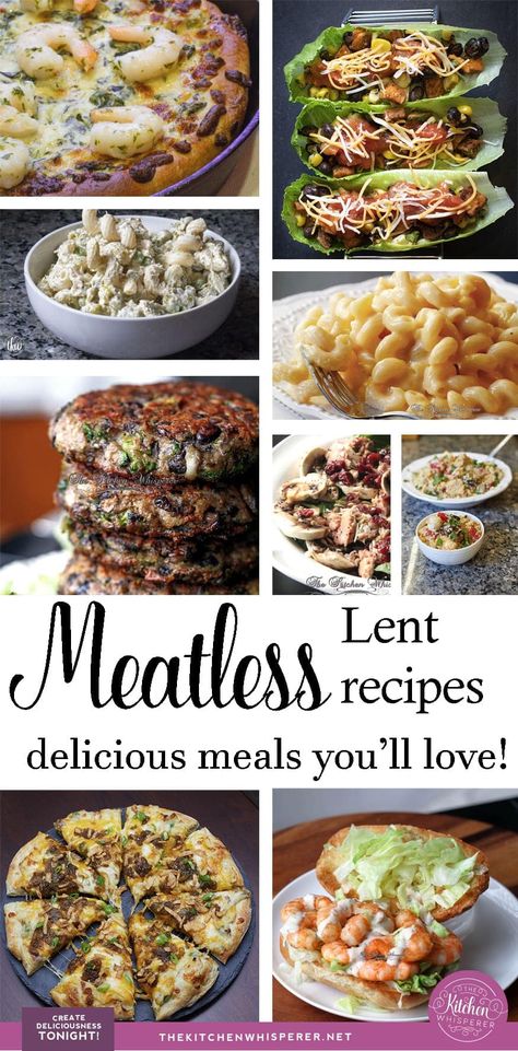 Lent Meals, Tacos Vegetarian, Lenten Meals, Paleo Lunches, Roasted Vegetable Couscous, Couscous Healthy, Meatless Entrees, Plain Pizza, Seafood Casserole Recipes