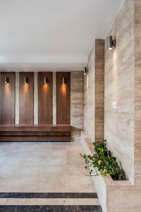 Apartment Building Entrance Lobby, Residential Building Entrance Lobby, Building Entrance Lobby Design, Parking Interior Design, Entrance Lobby Design Residential, Residential Building Lobby, Apartment Entrance Lobby, Lobby Design Residential, Building Lobby Design