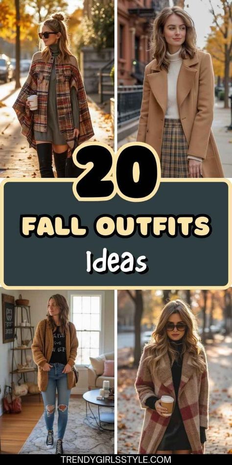 Plaid Skirt Fall Outfit, Winter Date Night Outfits, Ootd Instagram, Skirt Outfits Fall, Fall Trends Outfits, Fall Outfit Ideas, Aesthetic Look, Trendy Fall Outfits, Layering Outfits