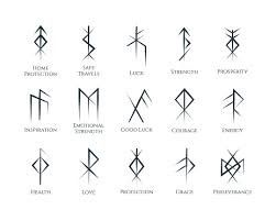 Nordic Tattoo Women Symbols, Freya Tattoo Symbol, Runes And Symbols, Viking Svg, Rune Vichinghe, Runes Tattoo, Viking Rune Tattoo, Celtic Runes, Viking Tattoo Symbol