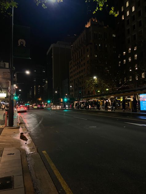 Mall At Night, Rundle Mall, Street Lights, Street Light, Saturday Night, Night Time, At Night, Street View, Collage