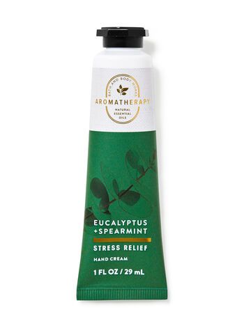 Eucalyptus Spearmint Hand Cream - Aromatherapy | Bath & Body Works Bath And Body Work, Hand Sanitizers, Moisturizing Body Lotion, Eucalyptus Essential Oil, Essential Oils Aromatherapy, Natural Essential Oils, Fragrance Notes, Bath Body Works, Bath Body