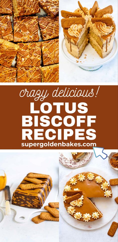 Lovers of Biscoff or Trader Joe’s Speculoos Cookie butter will go nuts over these easy recipes #biscoff #cookiebutter #speculoos #lotusbiscoff Speculoos Cookie Butter, Biscoff Recipes, Biscoff Cake, Speculoos Cookies, Fabulous Cakes, Cookie Butter, Trader Joe, What To Make, Photographing Food