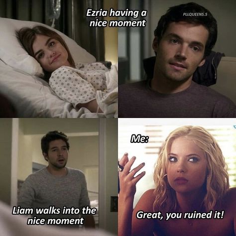 PLL memes 😂 Pll Memes Funny, Pll Memes, Pll Funny, Pll Cast, The Vampire Diaries Universe, Vampire Diaries Universe, Forever In My Heart, Living Forever, Live Forever