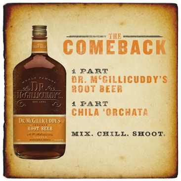 Recipes | Blazing Butterscotch Mcgillicuddy Drinks, Dr Mcgillicuddy Recipes, Whiskey Orange Juice, Dirty Shirley Recipe, Dr Mcgillicuddy, Blackberry Whiskey, Butterscotch Recipes, Dirty Shirley, Rodeo Clown