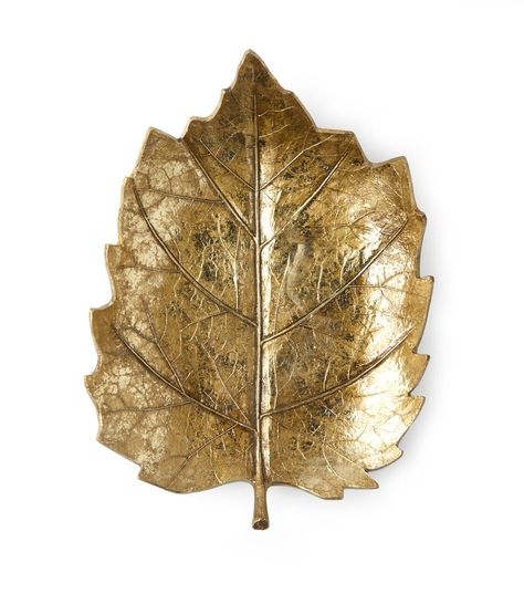 Introducing the 16" Fall Gold Leaf Tray by Place & Time Bring the beauty of autumn into your home with this stunning gold leaf tray from Place & Time The intricate leaf design is the perfect way to add a touch of elegance to any room, while the spacious size makes it ideal for serving drinks or displaying your favorite decor The rich gold finish adds a touch of luxury to any space and is sure to impress your guests Whether you're hosting a dinner party or just looking for a stylish way to organize your belongings, this tray is the perfect choice Product Details Dimensions: 1598" x 1201" x 433" Material: Polyresin Color: Gold Fall Glam Decor, Forest Inspired Bedroom, Fall Tablescapes Elegant, Elegant Fall Decor, Fall Tabletop Decor, Autumn Cottage, Copper Decor, Serving Drinks, Elegant Fall