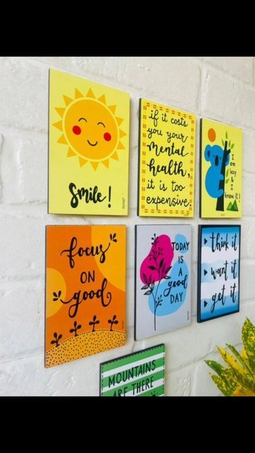 Wall Hanging Thoughts, Boho Art With Quote, Motivational Paintings Canvases, Hanging Wall Art Diy, Diy Canvas Art Quotes, Quotes Painting, Cvc Worksheets, Astronaut Costume, Wall Art Diy Paint