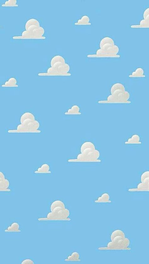 Toy Story Clouds Background, Toy Story Pattern, Disney Mural, Dibujos Toy Story, Toy Story Theme, Desain Buklet, Toy Story Birthday Party, Toy Story 3, Disney Phone Wallpaper