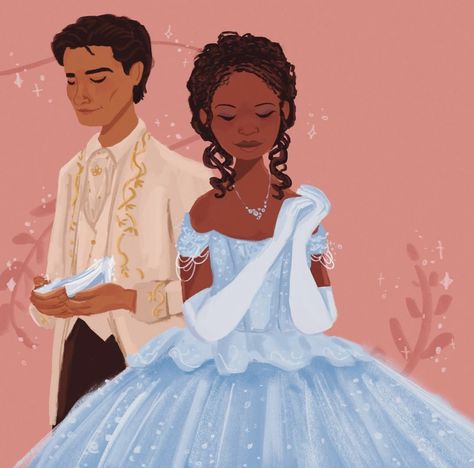 Brandy Cinderella, Cinderella Illustration, Cinderella 1997, Rodgers And Hammerstein's Cinderella, Interracial Art, Cinderella Aesthetic, Cinderella Characters, Cinderella Art, Disney Live