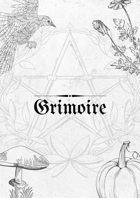 Grimoire Cover Page Ideas, Grimoire Ideas Cover Page, Grimoire Cover Ideas, Grimoire Title Page, Grimoire Ideas Cover, Grimoire Front Page, Crystal Grimoire Page, Moon Grimoire Page, Old Grimoire Pages