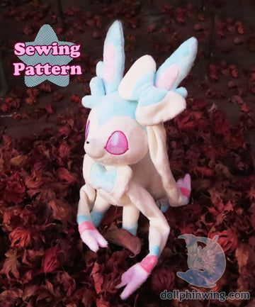 Plushie sewing patterns for all your crafting needs! These are a variety of sewing patterns to create dolls, stuffed animals, and embroidered plush - many of which are versatile and easily modified. Plushie Sewing Patterns, Sylveon Plush, Wolf Plush, Sitting Doll, Monkey Doll, Hat Patterns To Sew, Ith Embroidery, Plushie Patterns, Doll Sewing