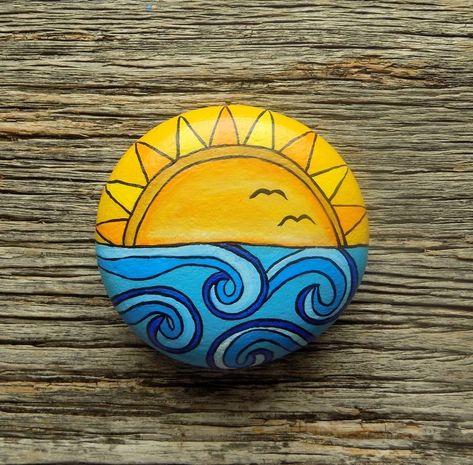 Cactus Rock Painting, Diy Rock Art, Rock Painting Ideas, Stone Art Painting, Painted Rocks Kids, Painted Rocks Craft, Painted Rocks Diy, Rock Painting Ideas Easy, Rock Painting Patterns