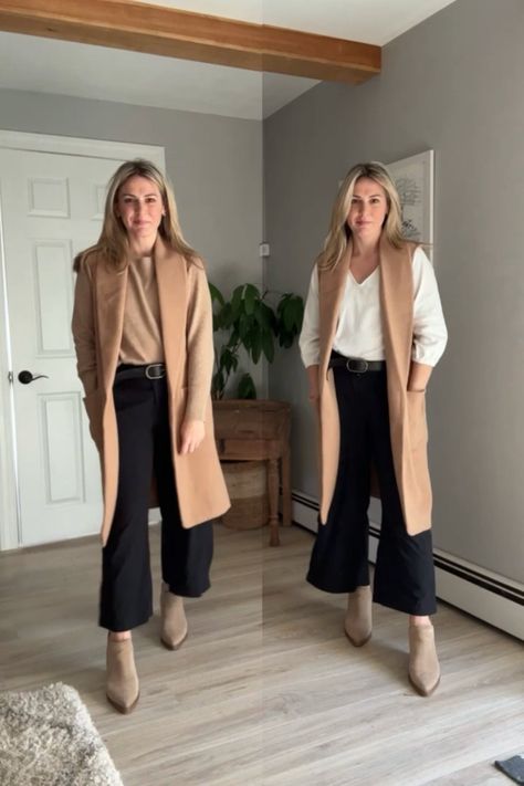 Wide Leg Crop Pants With Ankle Boots, What Shoes To Wear With Wide Leg Cropped Pants, Wise Leg Pants Outfit, Shoes To Wear With Ankle Pants, Shoes To Wear With Wide Leg Trousers, Wide Leg Ankle Pants Outfit, Crop Pants With Ankle Boots, Wide Leg Pants Shoes, Shoes To Wear With Wide Leg Pants