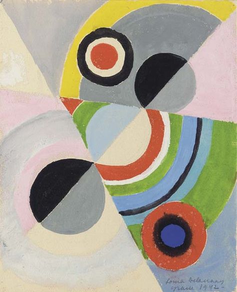 Sonia Delaunay Art, Delaunay Art, Robert Delaunay, Sonia Delaunay, Inspirational Artwork, Textile Designs, Mark Rothko, Women Artists, Cubism