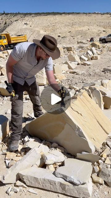 Smileys Rock Shop on Instagram: "🐟FOSSIL FINDS!🐟

First day at the fossil quarry and we made some pretty good finds! Splitting this Green River Formation limestone is one of the more addictive things we've ever done. Here Heath found one of the nicest pieces of the day, a larger Dilpomystus fish hidden within the rock!

The limestone that we are splitting here was laid down in increments of slow deposition some 52 million years ago in a vast freshwater lake that existed in what is now western Wyoming and eastern Idaho and Utah. The conditions were just right at the bottom of this lake for near perfect fossilization of these fish. When we split these limestone boulders, we can find some of the animals that were preserved in these fine layers! Check out @fossilbuttenps for more information Fossil Layers, Western Wyoming, One More Day To Go, Noah Flood, Fish Fossil, Green River, The Animals, Natural History, Pretty Good