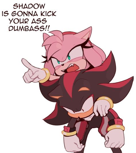 Shadamy Comics, Sonamy Comic, Shadow Sonic, Shadow And Amy, Amy The Hedgehog, Sonic Heroes, Sonic And Amy, Sonic Funny, Sonic Fan Characters