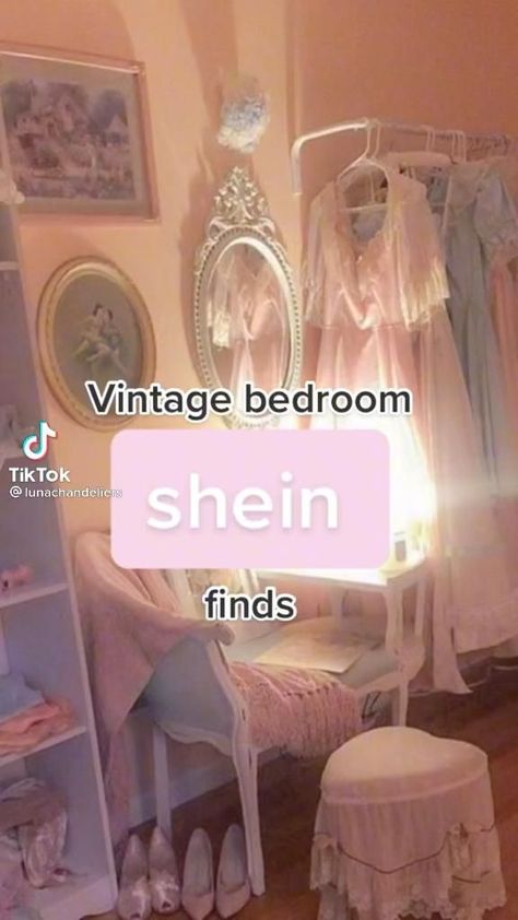 Coqquete Style Room, Aesthetic Room Decor Shein, Hyper Feminine Room Decor, Cotteque Bedroom, Where To Buy Coquette Room Decor, Coquette Room Decor Shein, Coutteqe Room, Shein Bedroom Finds, Shein Room Finds