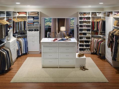 What You Should Know About Closets | Home Remodeling - Ideas for Basements, Home Theaters & More | HGTV A Walk In Closet, Doors Bedroom, Doors Kitchen, Walking Closet, Walk In Closet Design, Door Replacement, Closet Layout, Closet Remodel, Closet Room