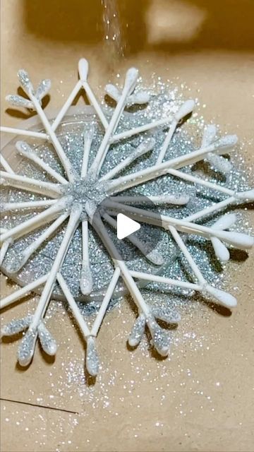 100K likes, 194 comments - thedecodwelling on November 7, 2022: "DIY Christmas decor : snowflakes ❄️❄️

Very simple and easy DIY. 

Material used :
Ear bud /cotton swabs 
Hot glue gun
Silver sparkles 

Decorating your house in your favorite festival with your own DIYs gives you an immense pleasure and satisfaction🥰

here is my way of doing it.

Hope you all will get some idea?

💚
💚
💚
💚
💚
💚

#myhome_myedits #christmas #festive  #diy #craft #snowflakes #reuse #decor  #christmasdecor #hgtv # Closet Makeover Diy, Ear Bud, Diy Christmas Decor, Cotton Swabs, Diy Makeover, Instagram Diy, Diy Furniture Couch, Glue Gun, Hot Glue Gun