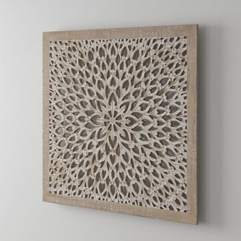 Kelly Clarkson Home Wood Wall Décor & Reviews | Wayfair Den Remodel, Tan Walls, Starburst Wall Decor, Medallion Wall Decor, Kelly Clarkson Home, Rustic Traditional, Geometric Wall Decor, Paint Projects, Brown Walls