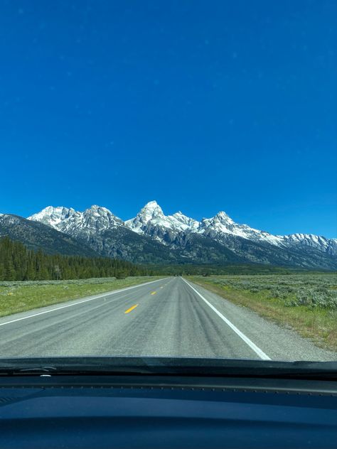 #grandtetons #wyoming #nationalpark #nature #natural #outdoors #parks #getoutside #kanye #roads #travel #stateside #america #mountains Kanye Mountain, America Mountains, Get Outside, Wyoming, National Parks, Siding, Natural Landmarks, Music, Travel