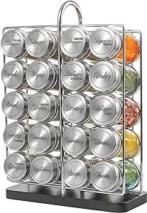 Spice Rack Organization, Countertop Spice Rack, Spice Rack Storage, Rotating Spice Rack, Premium Spices, Organizer For Kitchen, Shelf Holder, Shelf Holders, Kitchen Spices