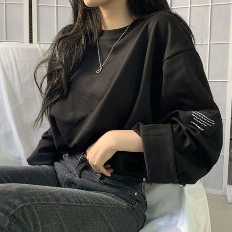 Pakaian Hipster, Korean Casual Outfits, Everyday Fashion Outfits, Casual Day Outfits, Tomboy Style Outfits, Simple Trendy Outfits, Mode Hijab, Kpop Fashion Outfits, 여자 패션