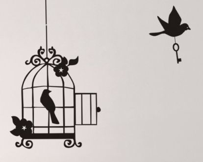 Bird In A Cage Drawing Freedom, Caged Bird Art, Bird Cage Painting, Bird Cage Drawing, Birdcage Drawing, Birdcage Tattoo, Bird Set Free, Bird In A Cage, Cage Tattoos